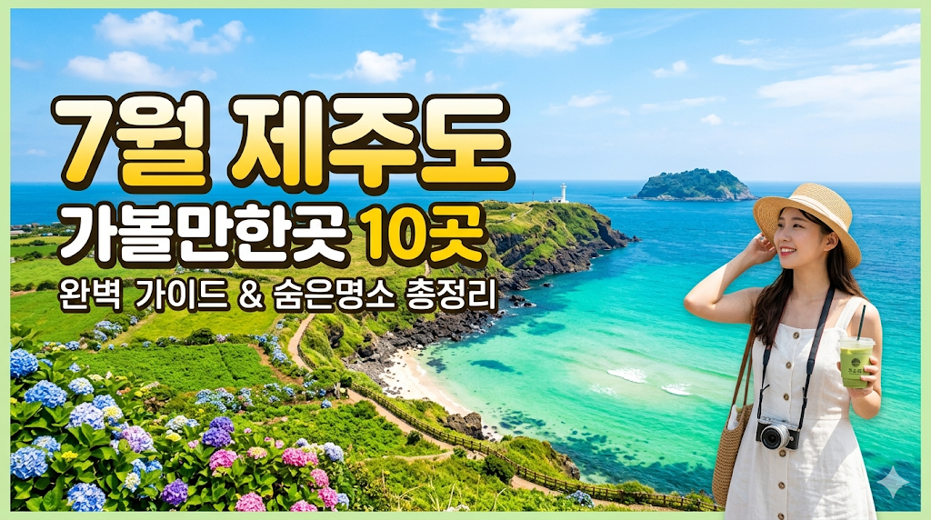 7월 제주도 가볼만한곳