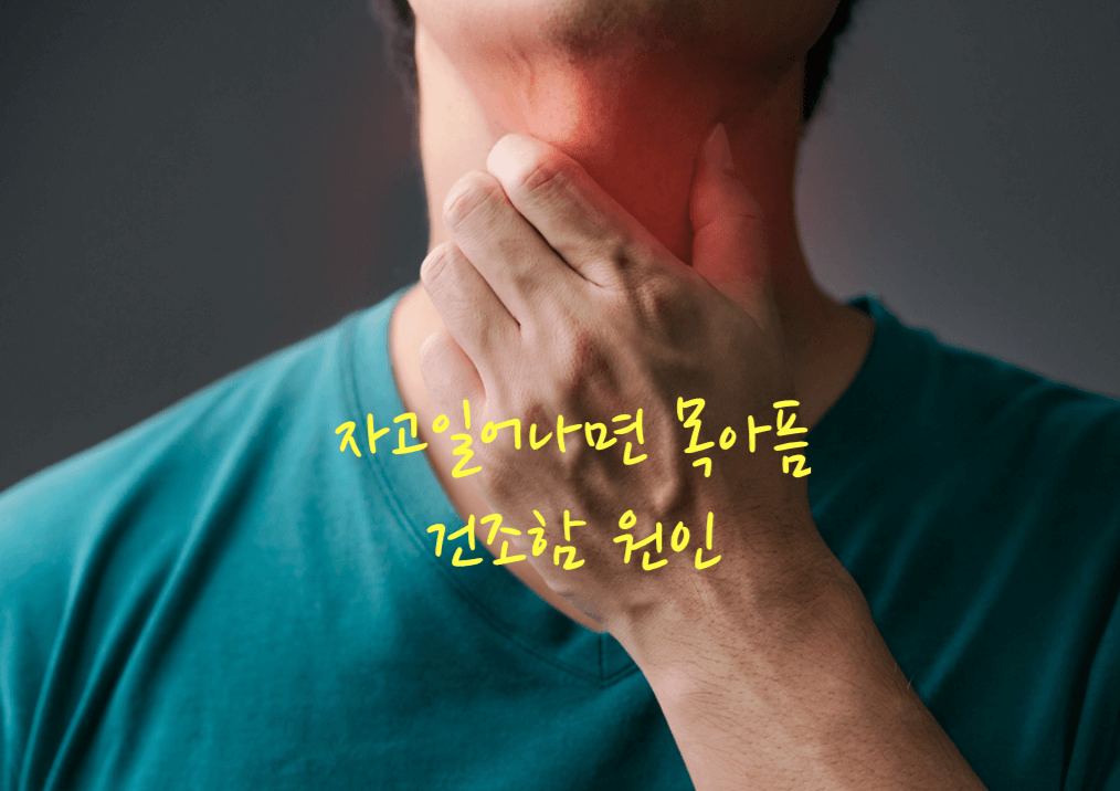 자고일어나면 목아픔