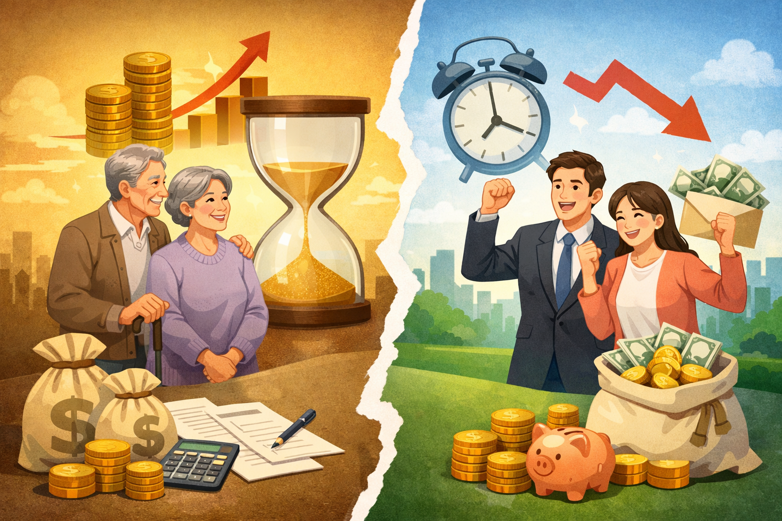 국민연금 늦게 받기 vs 빨리 받기, 수령액 최대 36% 늘리는 방법 총정리 (납부&middot;추납까지 완벽정리) 관련 사진