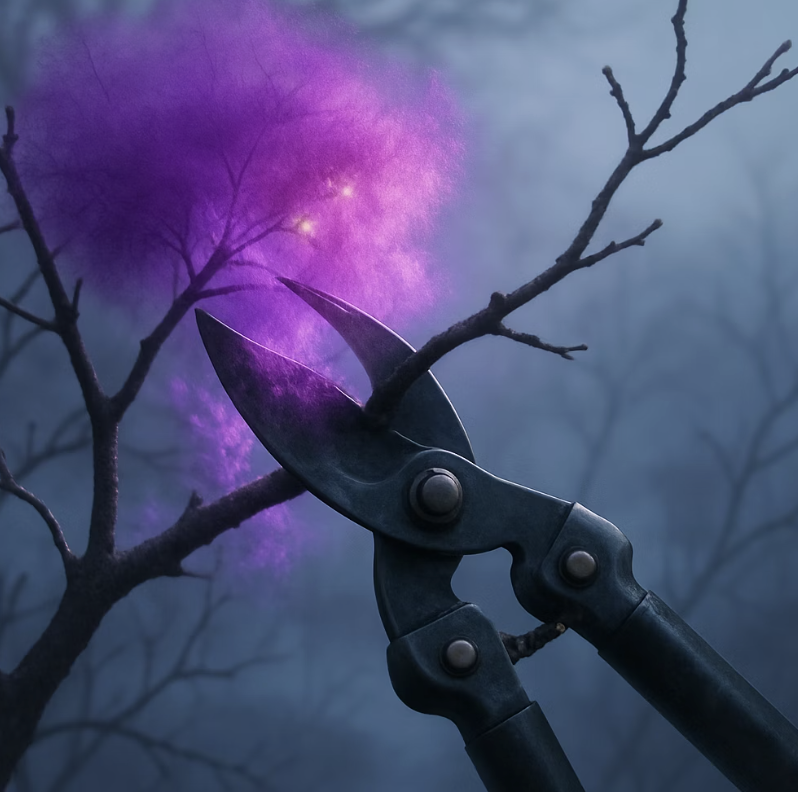 비결 4. 솜사탕 구름을 만드는 '가지치기'