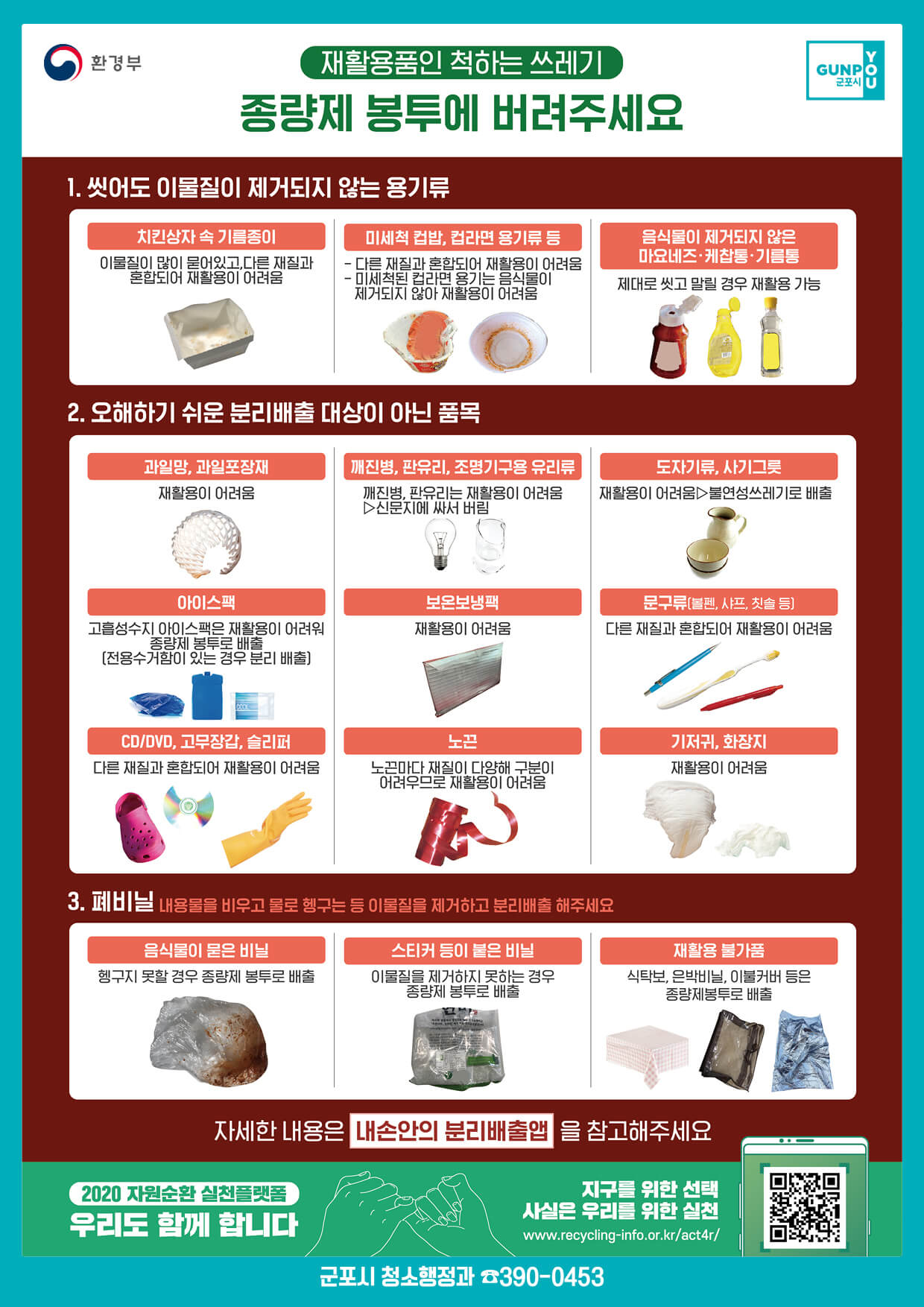 재활용품인 척하는 쓰레기