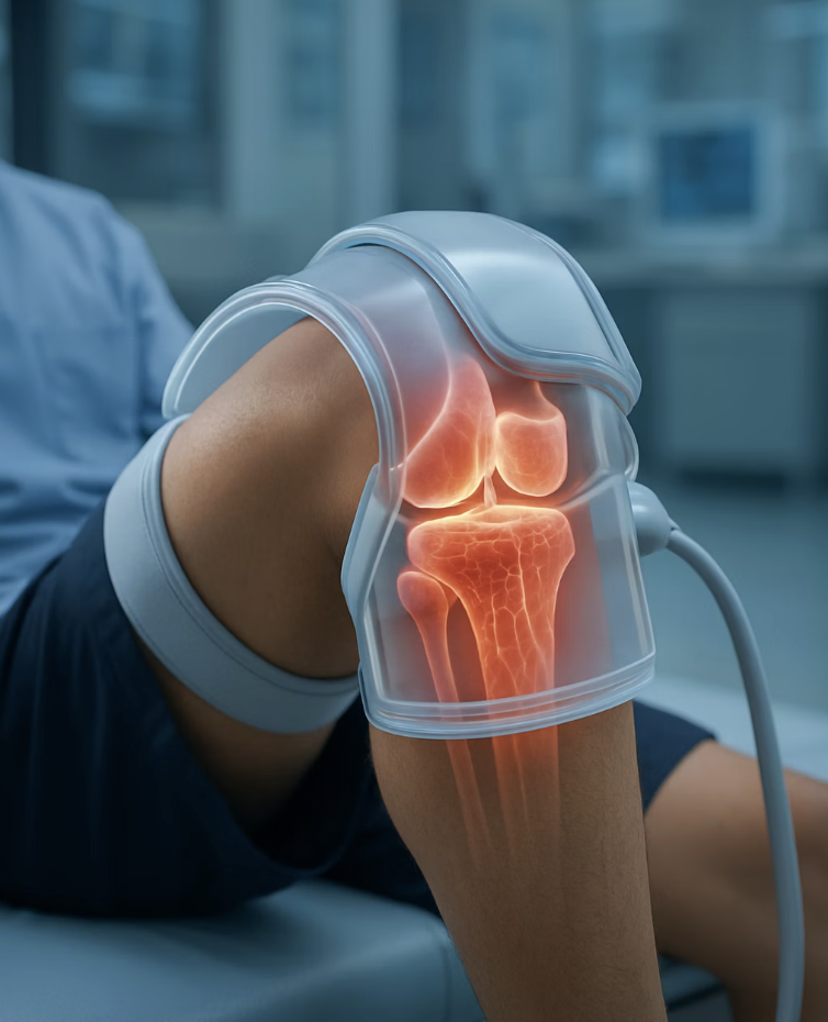 통증을 잊게 만드는 기분 좋은 압박