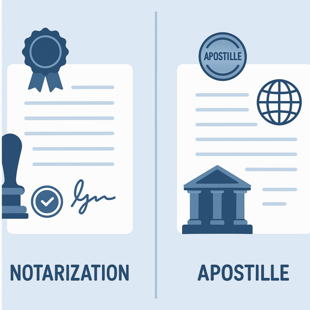 공증 vs 아포스티유|헷갈리는 문서 인증 차이 한눈에 정리 (2025 최신판)