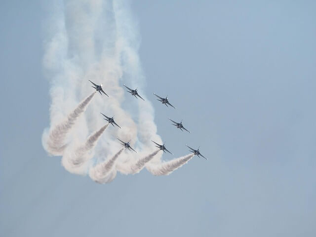 블랙이글스에어쇼사진