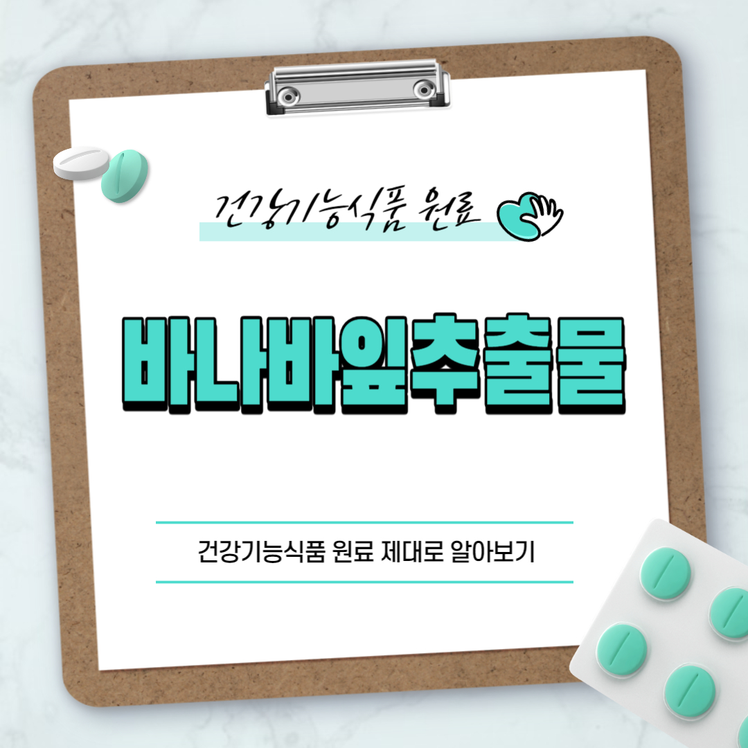 바나바잎추출물