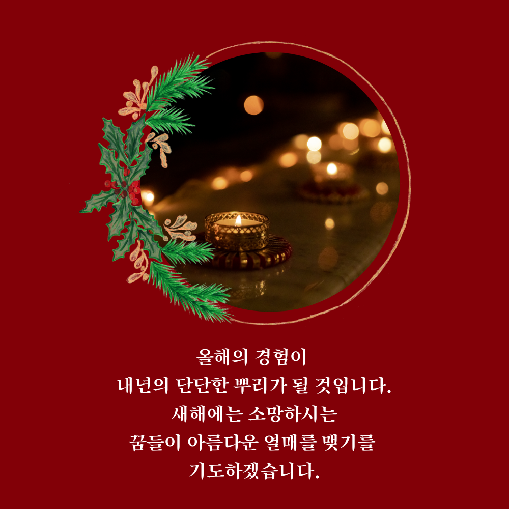 2025년 12월 인사말 문구 이미지 모음집