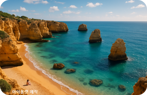 산 라파엘의 바다, 천국의 해안선