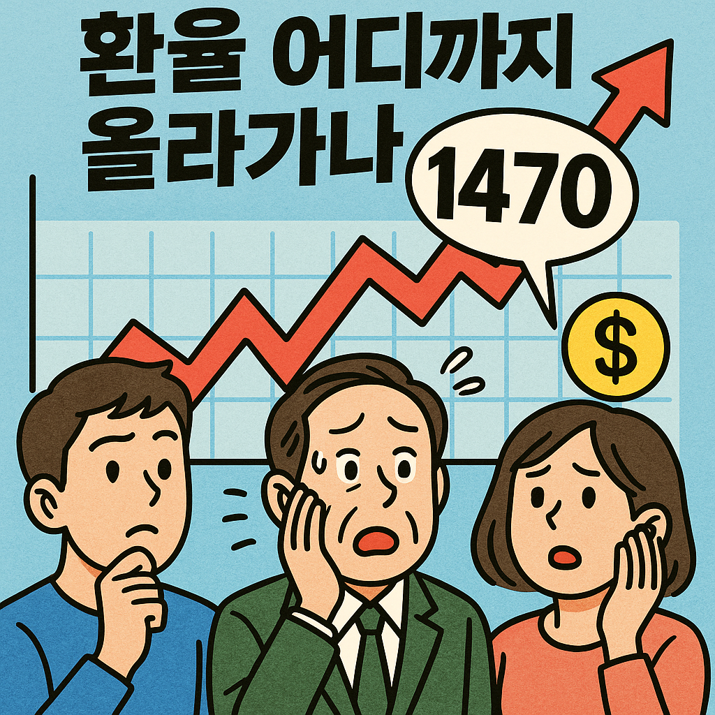 환율 1470원, 어디까지 올라가나