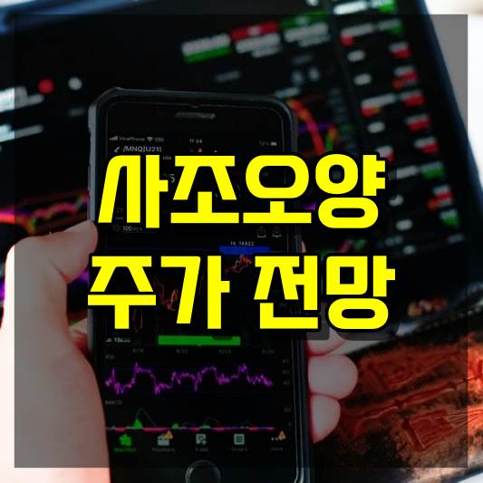 사조오양 주가 전망