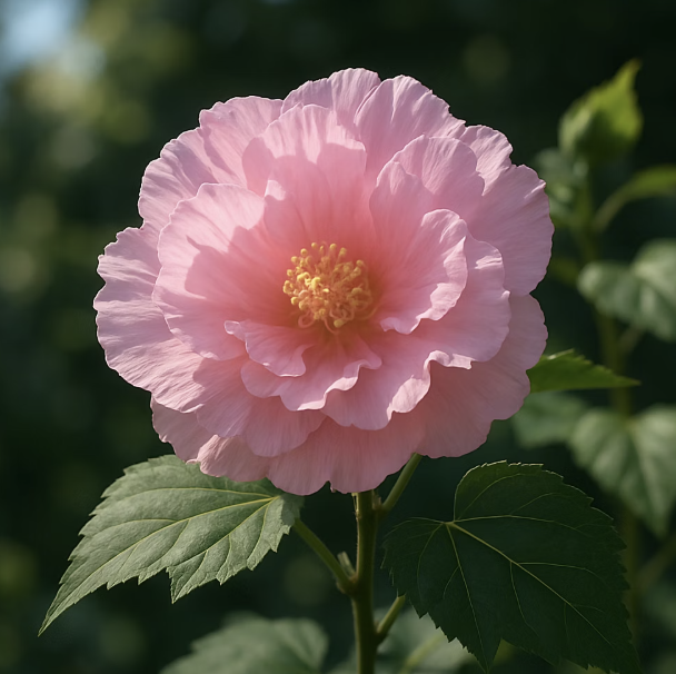 햇살이 그리는 붉은 그림