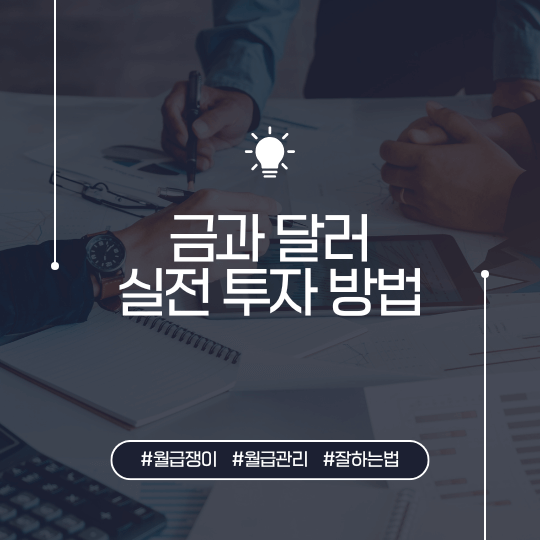 경제 위기 속에도 돈을 지키는 법! 금과 달러 투자