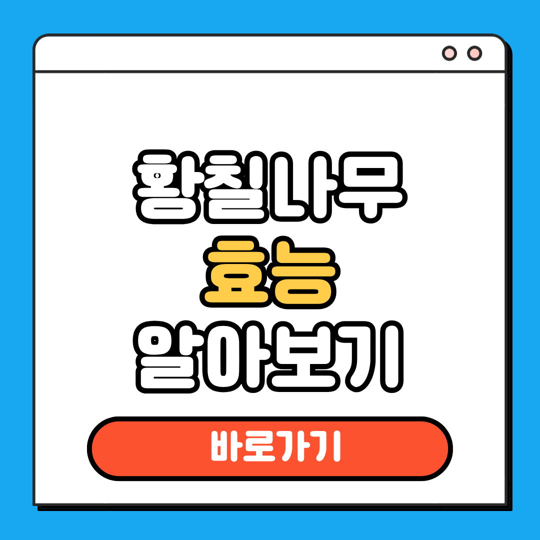 황칠나무효능
