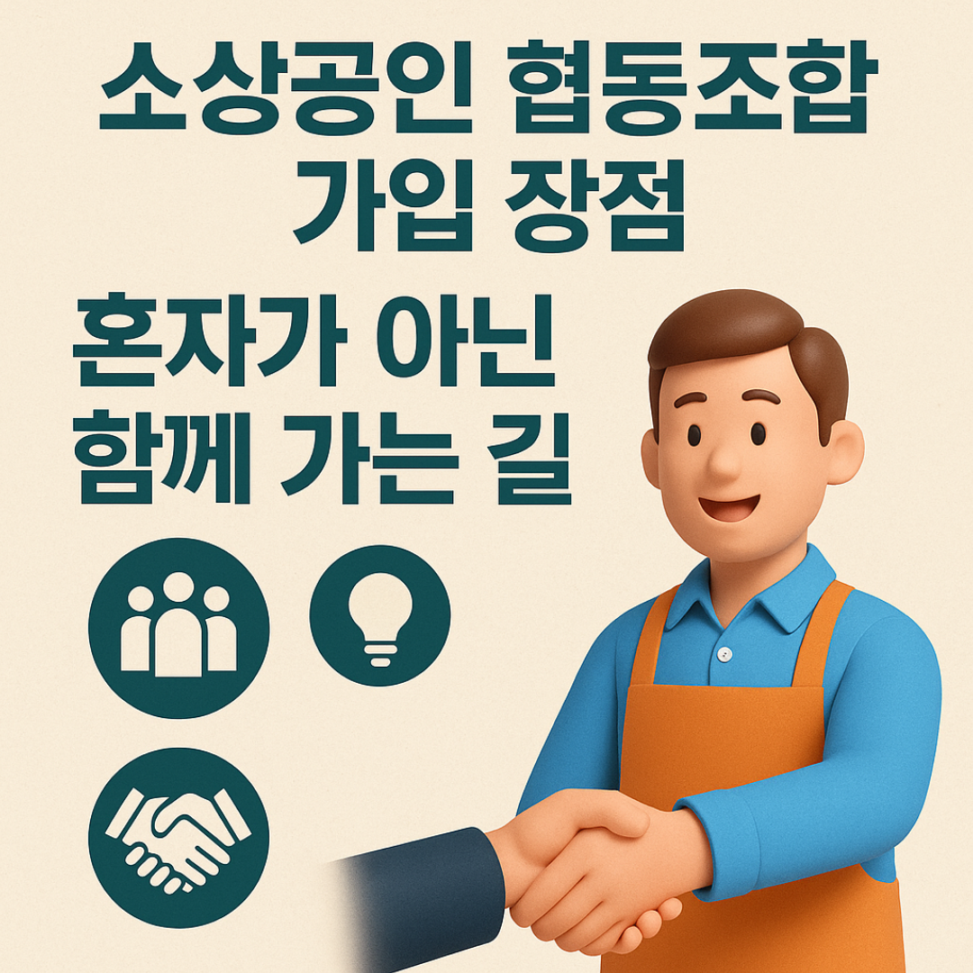소상공인 협동조합 가입 장점: 혼자가 아닌 함께 가는 길