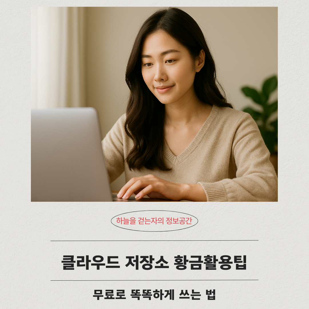 클라우드 저장소 황금활용팁 ❘ 무료로 똑똑하게 쓰는 법