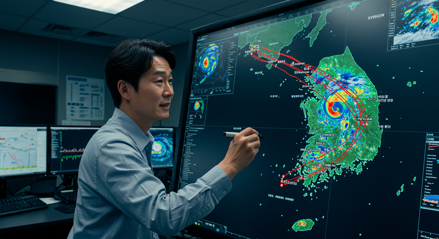 태풍 7호 경로