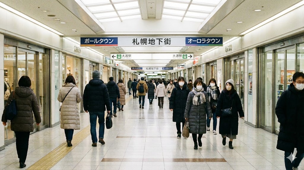 삿포로 숙소 지역 선택: 삿포로역 vs 오도리 vs 스스키노, 어디가 맞을까?