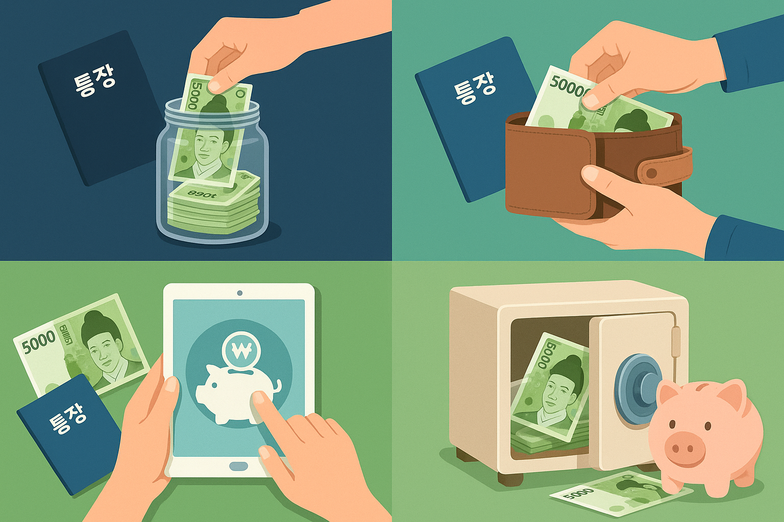 비상금 통장 분리 방법