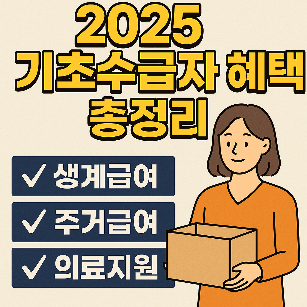 기초수급자 혜택 총정리
