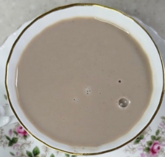두유에 검은콩