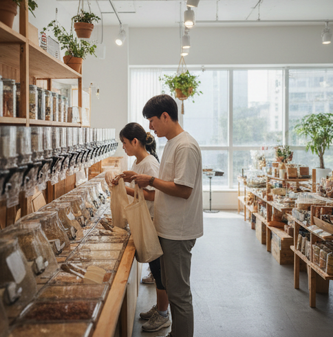 한쪽엔 명품 오픈런&amp;#44; 다른 쪽엔 무지출 챌린지: 소비의 양극화 2