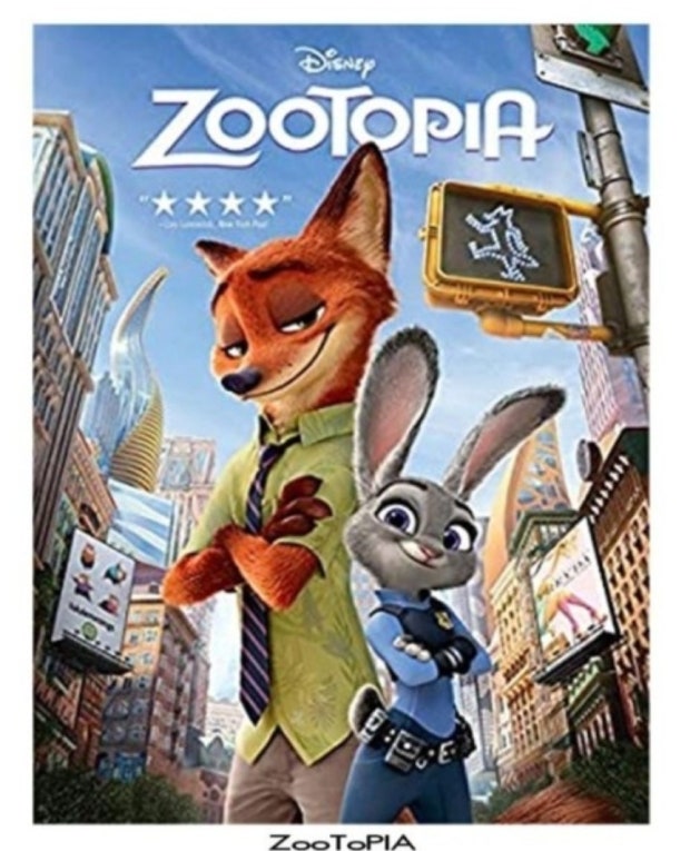 주토피아 포스터