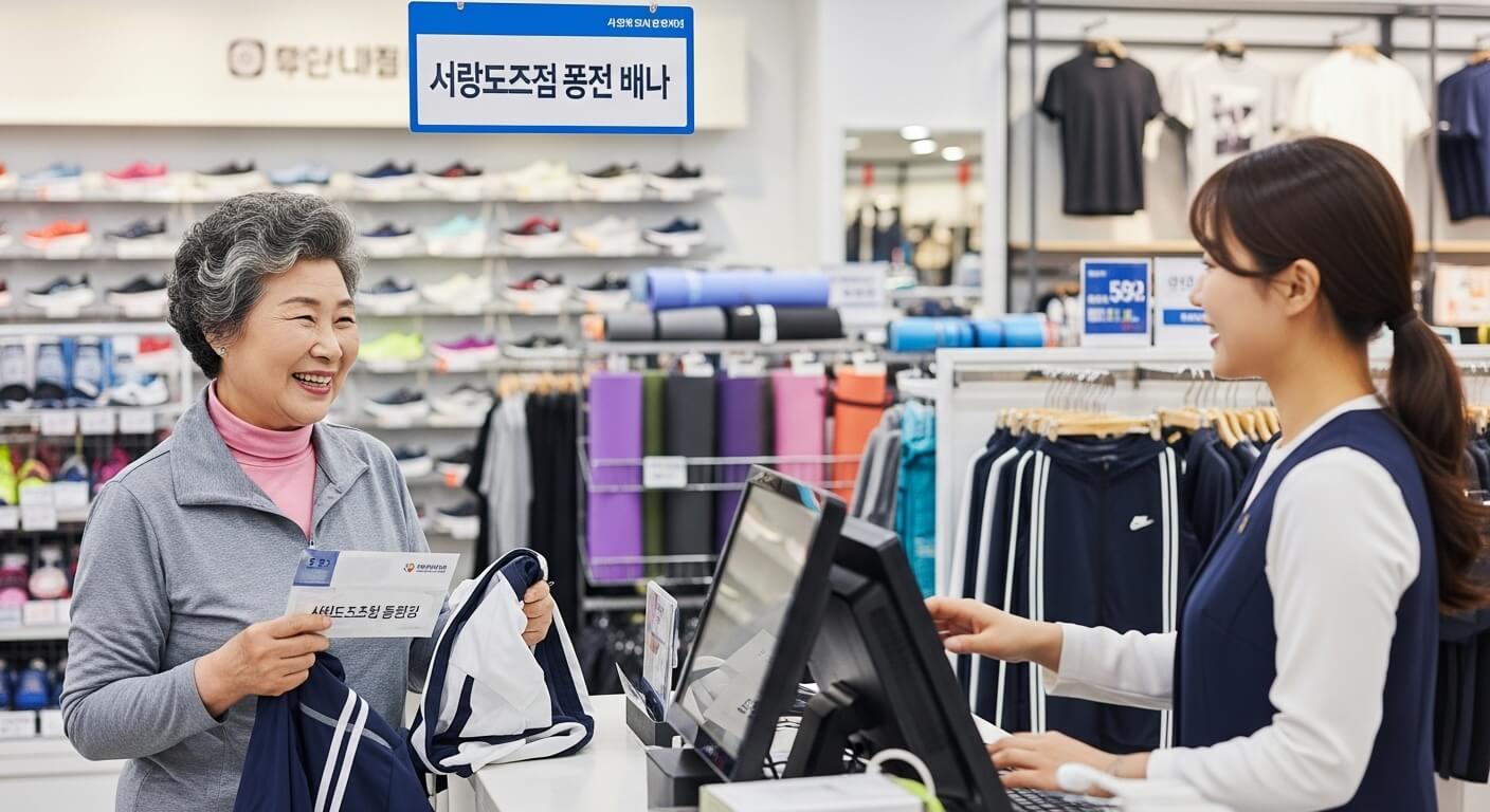 어르신 스포츠 상품권 사용처