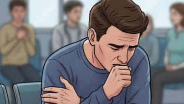 기침