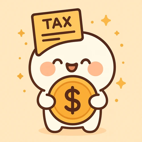 부가세 환급금 입금 상징 이미지