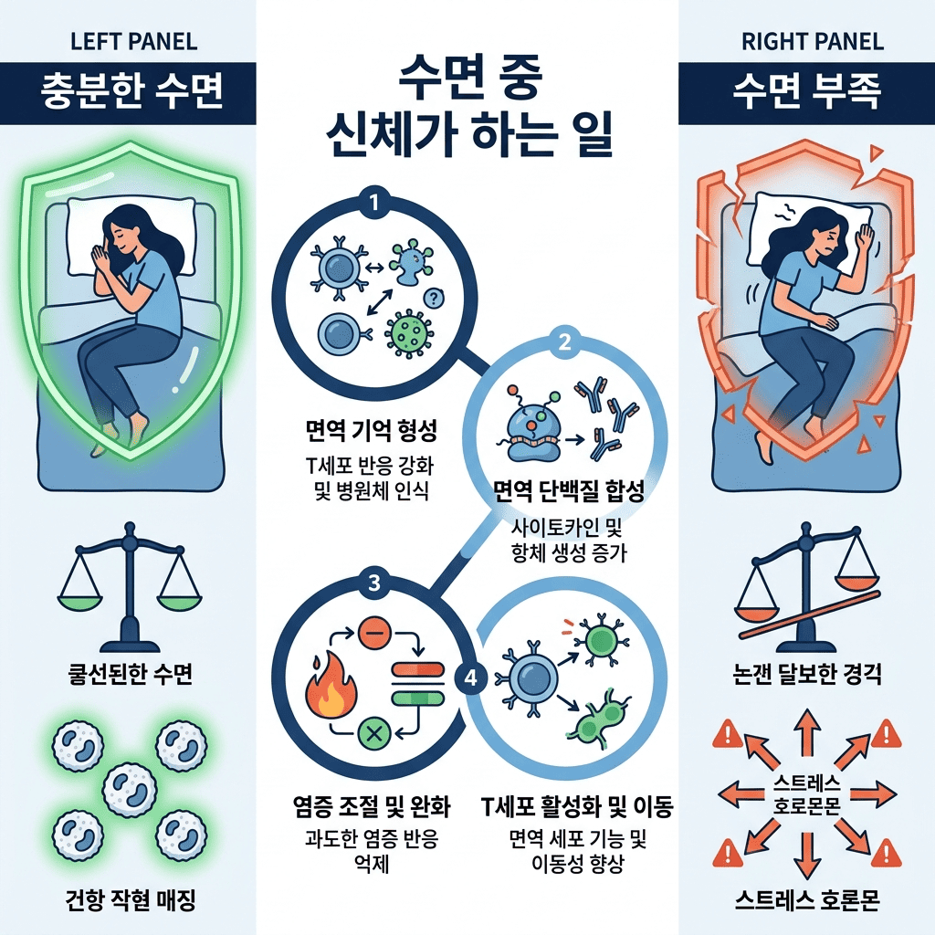 면역력과 수면의 관계, “잘 자는 것”이 가장 현실적인 건강 투자