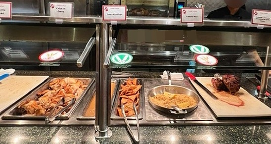 Dinner buffet at Antler Shanty Grub Great Wolf Lodge Niagara Falls