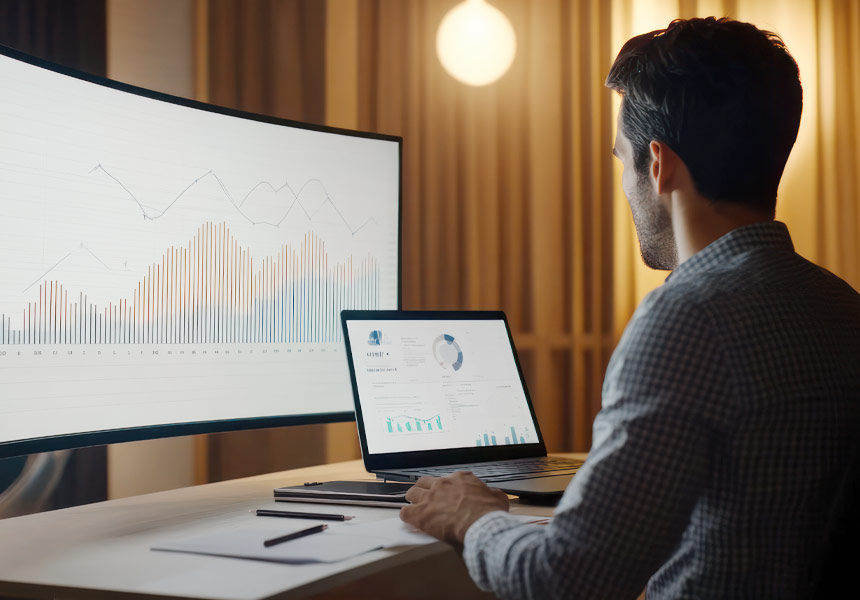 금리와 리츠 수익률 변동을 나타내는 금융 차트 이미지