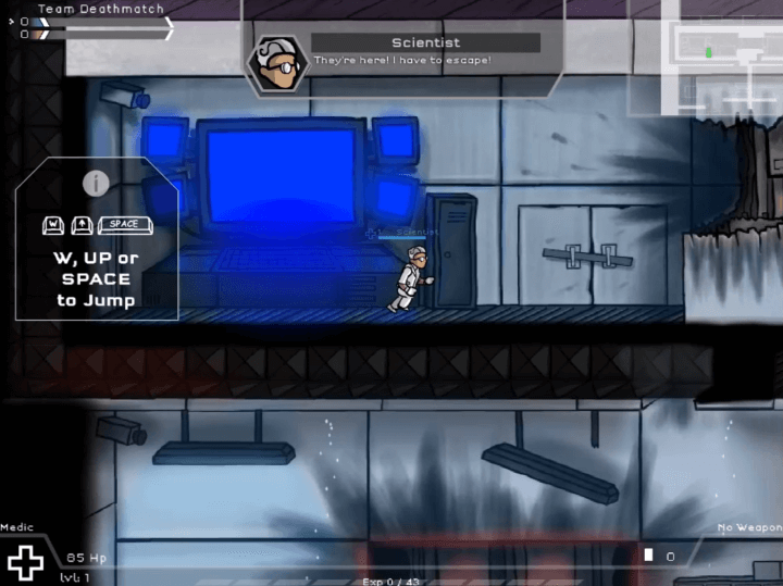 스트라이크-포스-히어로즈-플래시게임-시작-화면