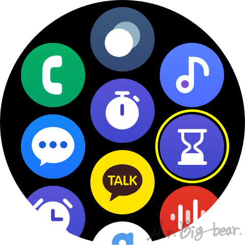 갤럭시 워치6 클래식 타이머 기능