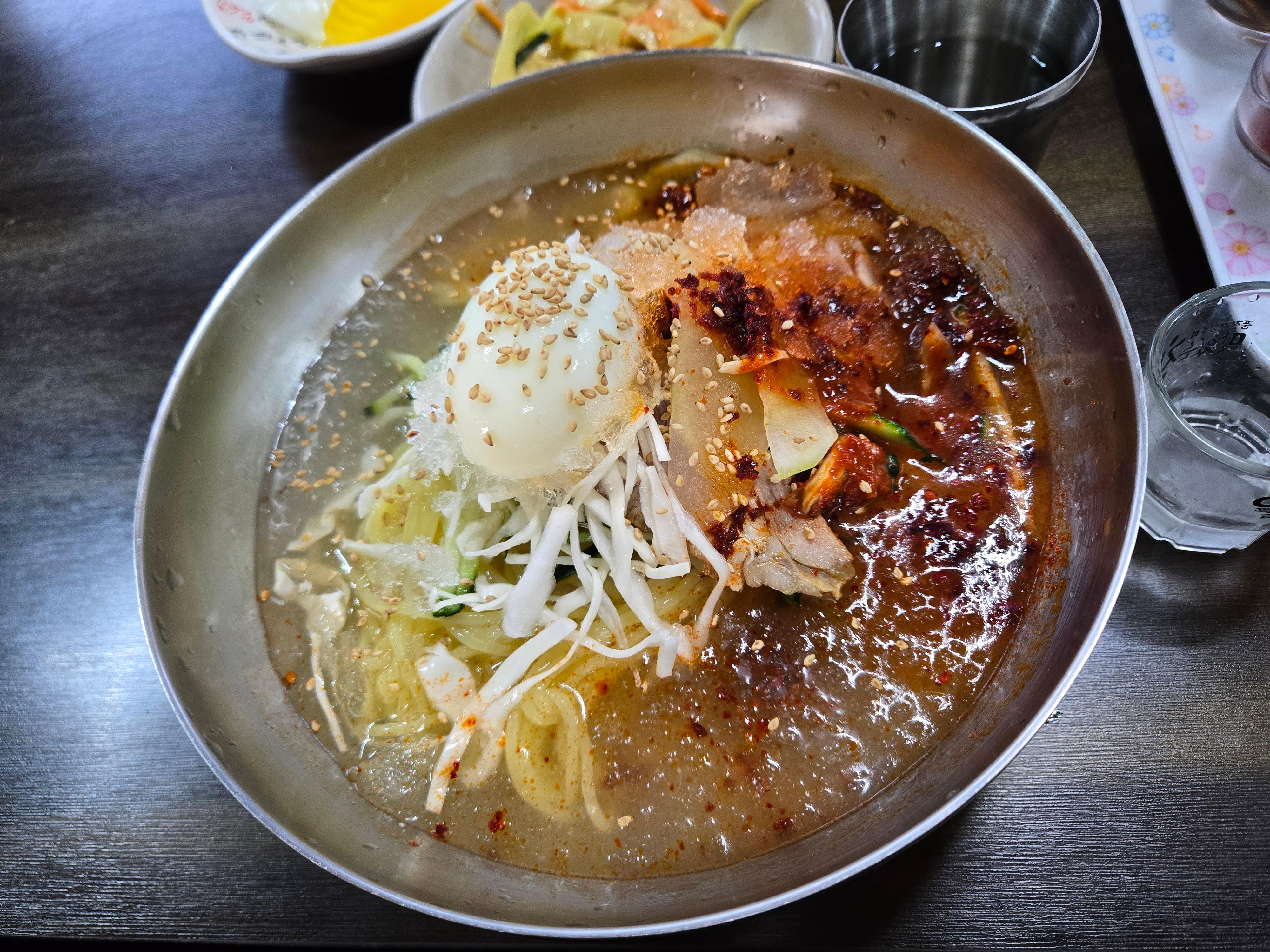 포항 북구 송라면 중국집 맛집 자금성 냉짬뽕