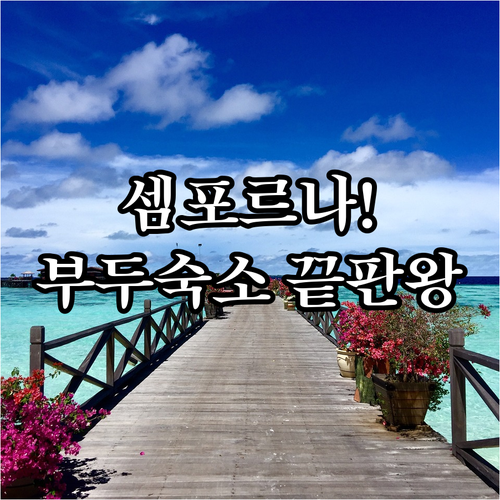 셈포르나 여행 필수 코스 부두 근처 ..
