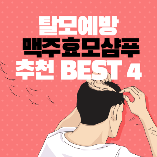 탈모 예방 맥주효모 샴푸 추천 BEST 4