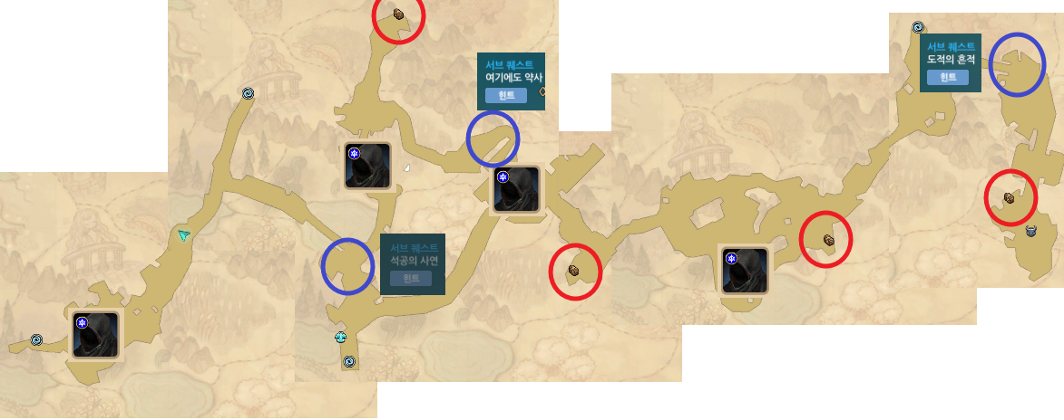 페디미안 외곽 전체 지도