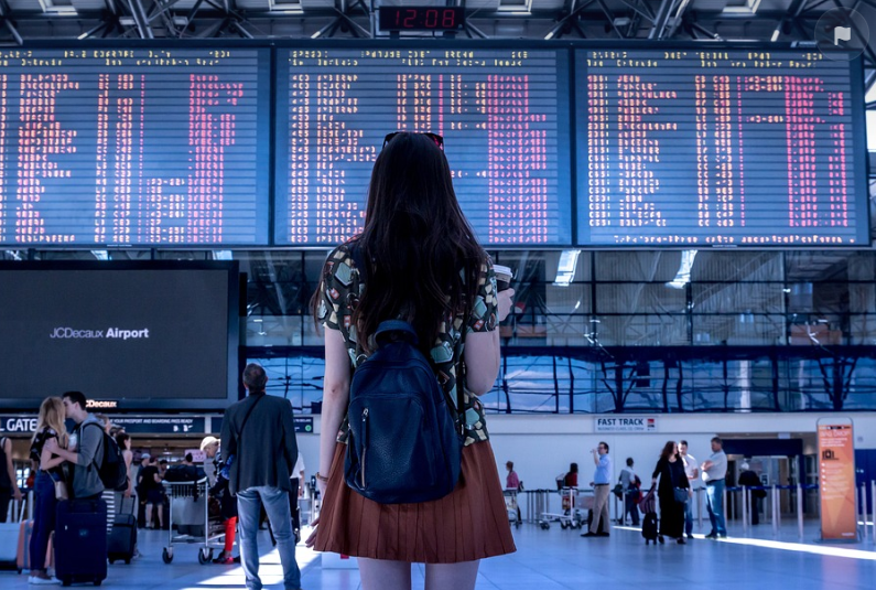 항공권 예약 사진