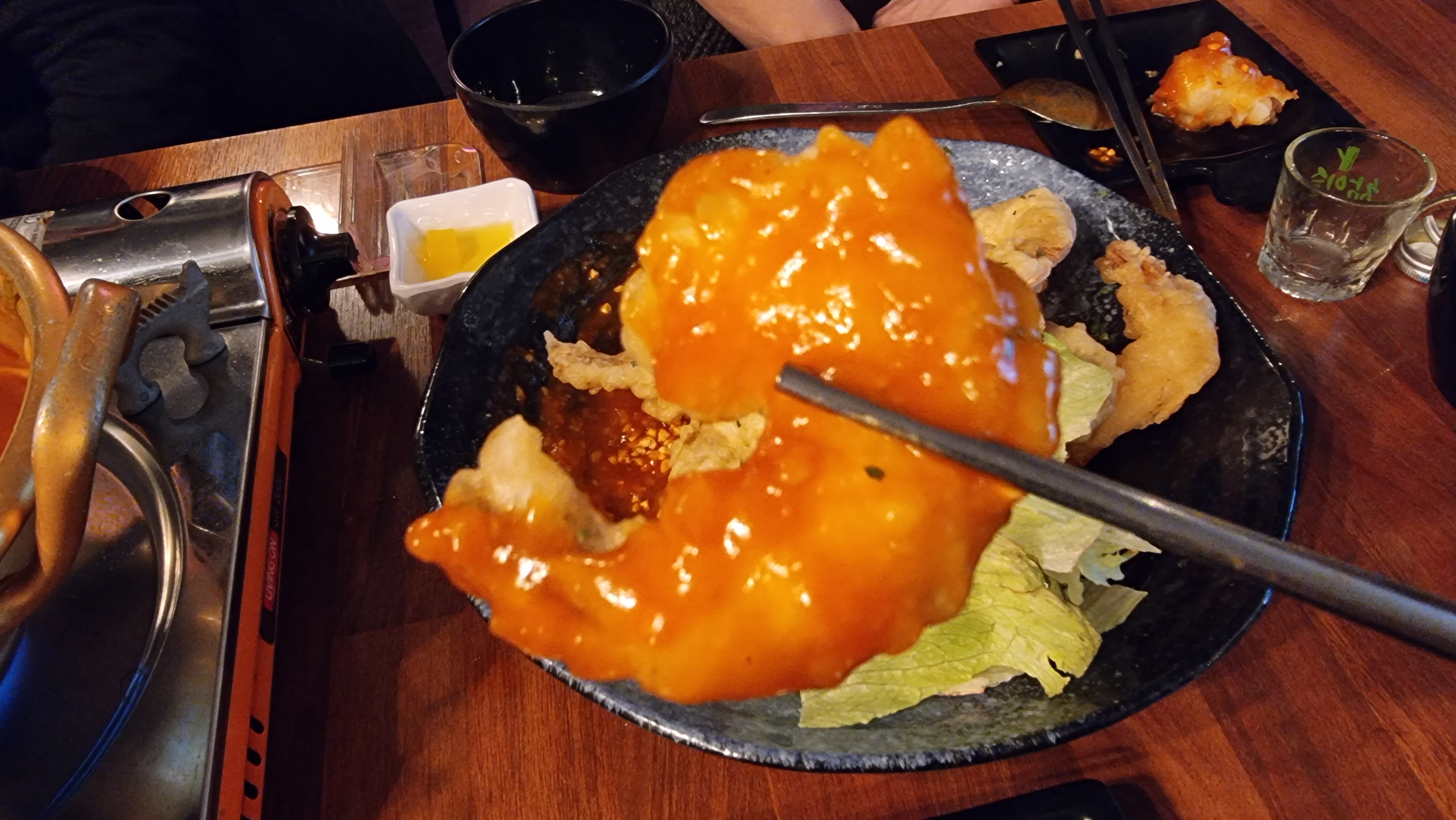 가을 제철 대하구이