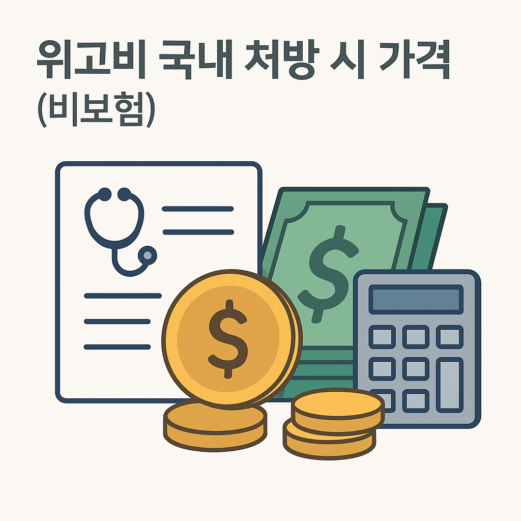 위고비 국내 처방 시 가격