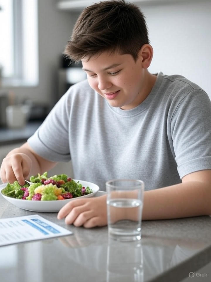 청소년 비만 예방 식단