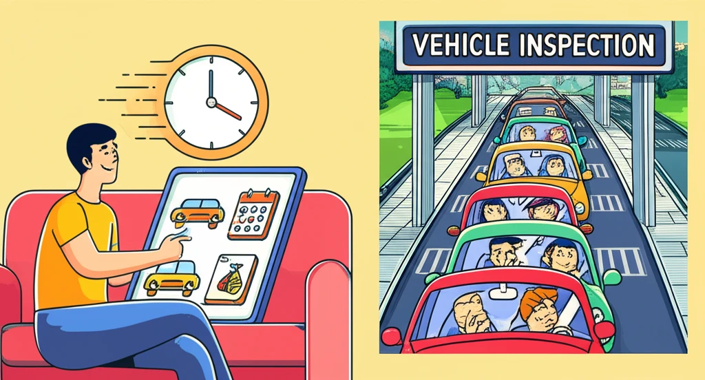 자동차 검사 주기 확인과 온라인 예약..