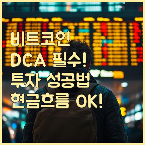 비트코인 투자 DCA 성공 원칙 나의..
