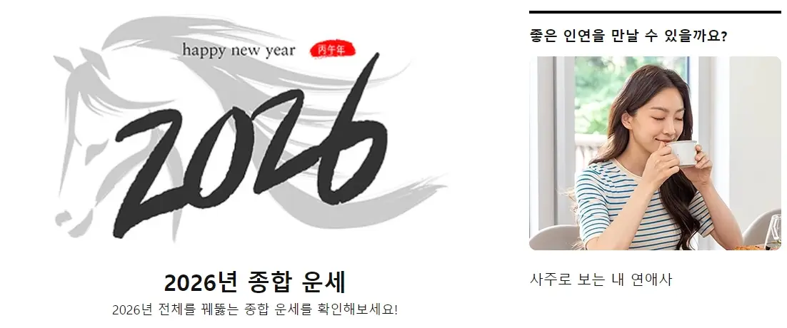 2026 신년운세 무료 보기