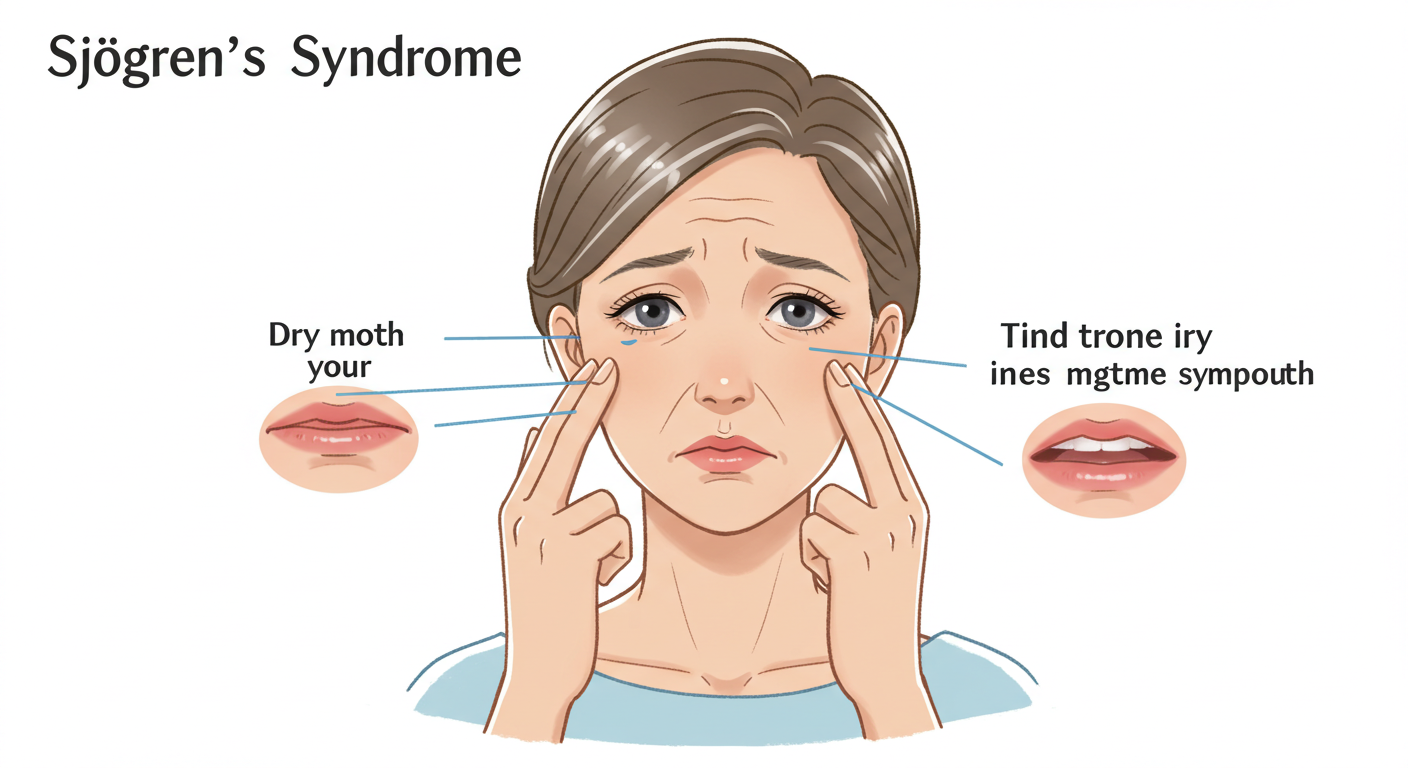 쇼그렌증후군에 관한 사진