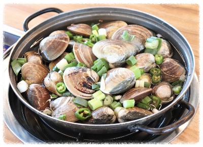 백합칼국수 삐쭉이