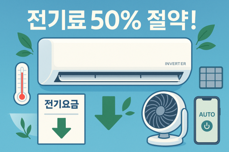 인버터-에어컨-전기료-절약방법-절약-꿀팁-대공개