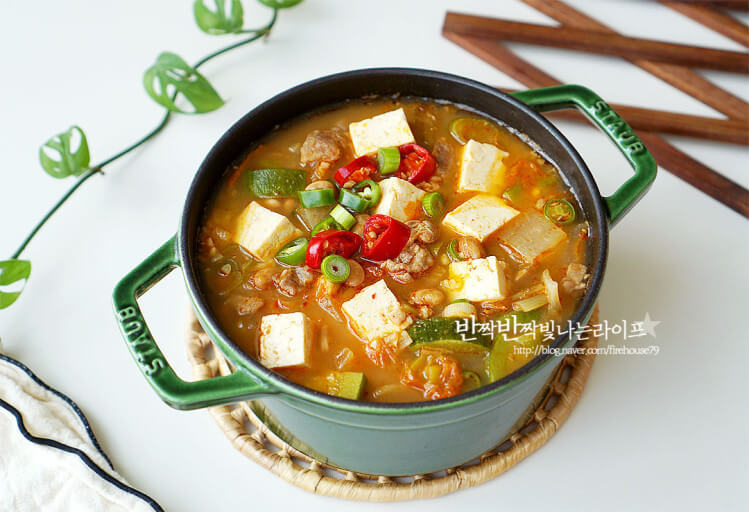 청국장찌개