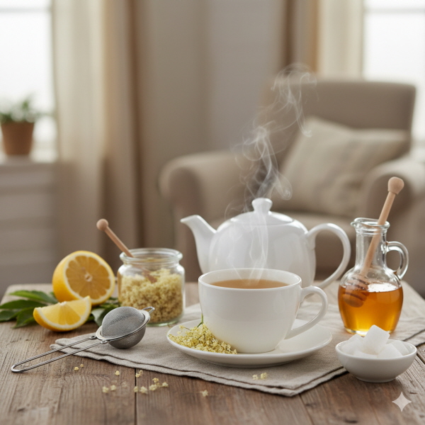 비염에 효과적인 천연 허브차/gemini