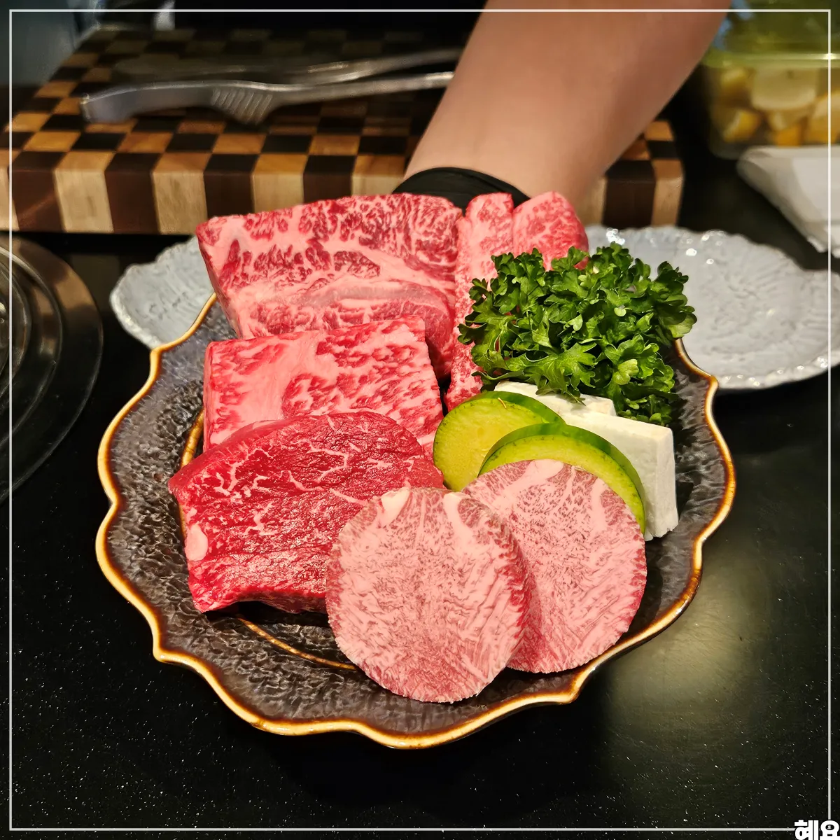 인천-송도-한우-오마카세-특우-구이모듬